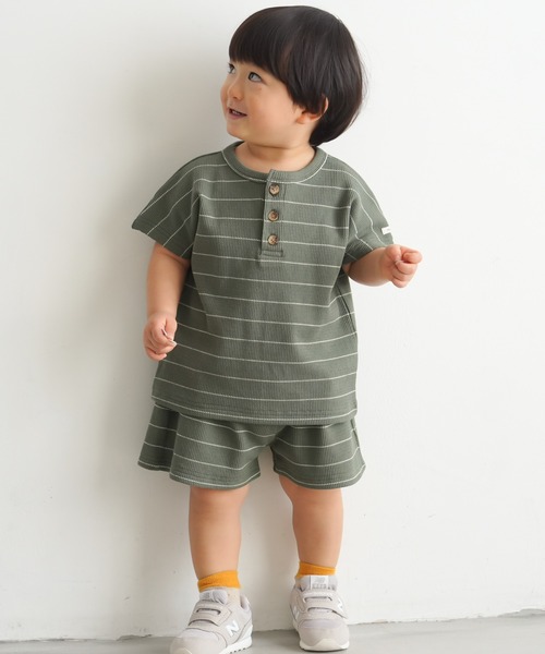 boohoo ワッフル生地 レイヤー Tシャツ & ショート セットアップ Amazon.co.jp: Tシャツ ショートパンツ セットアップ メンズ
