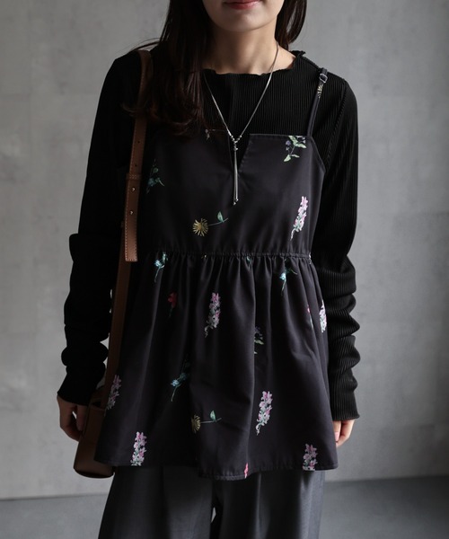 fetico フラワープリントトップス　キャミソール FETICO / フラワープリントトップス｜ESTNATION ONLINE STORE