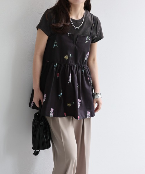 model：156cm 着用サイズ：FREE