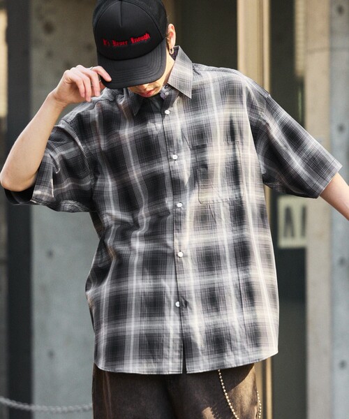 セール】限定展開 リラックスフィット ショートスリーブ オンブレ