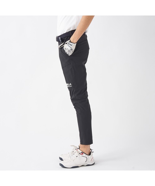FILA GOLF(フィラゴルフ )の「FILA GOLF/フィラ ゴルフ ゴルフウェア 8WAY ストレッチ 軽量 撥水 9分丈 テーパードパンツ ロングパンツ(その他パンツ・メンズ・ホワイト/ネイビー/ブラック・LL/L/M)」の4枚目の写真