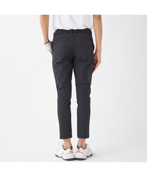 FILA GOLF(フィラゴルフ )の「FILA GOLF/フィラ ゴルフ ゴルフウェア 8WAY ストレッチ 軽量 撥水 9分丈 テーパードパンツ ロングパンツ(その他パンツ・メンズ・ホワイト/ネイビー/ブラック・LL/L/M)」の5枚目の写真