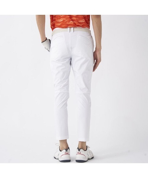 FILA GOLF(フィラゴルフ )の「FILA GOLF/フィラ ゴルフ ゴルフウェア 8WAY ストレッチ 軽量 撥水 9分丈 テーパードパンツ ロングパンツ(その他パンツ・メンズ・ホワイト/ネイビー/ブラック・LL/L/M)」の22枚目の写真