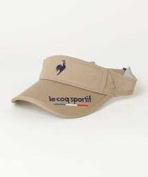 le coq sportif GOLF（ルコックスポルティフゴルフ）の「【le coq sportif GOLF】イヤーカーブサンバイザーゴルフキャップ（サンバイザー）」