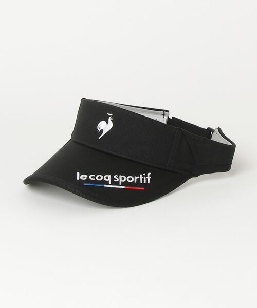 le coq sportif GOLF】イヤーカーブサンバイザーゴルフキャップ（サン