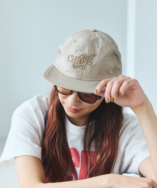 FREAK'S STORE（フリークスストア）の「刺しゅう TECH CAP テック キャップ（キャップ・メンズ・ブラック/ベージュ/ネイビー・ONE SIZE）」の5枚目の写真
