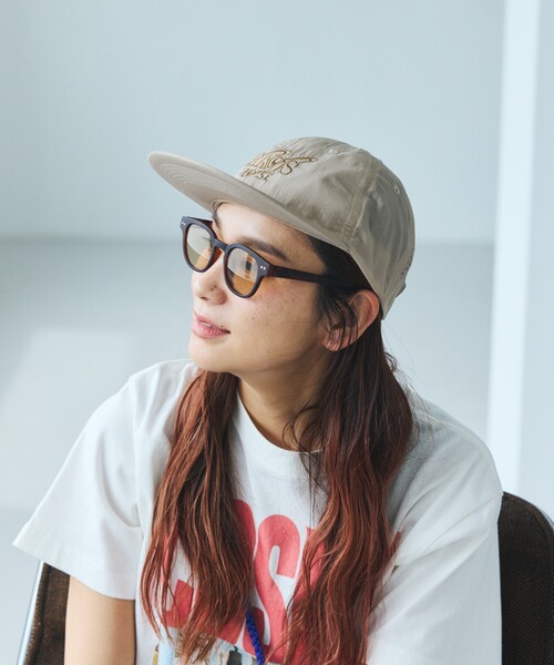 FREAK'S STORE（フリークスストア）の「刺しゅう TECH CAP テック キャップ（キャップ・メンズ・ブラック/ベージュ/ネイビー・ONE SIZE）」の6枚目の写真