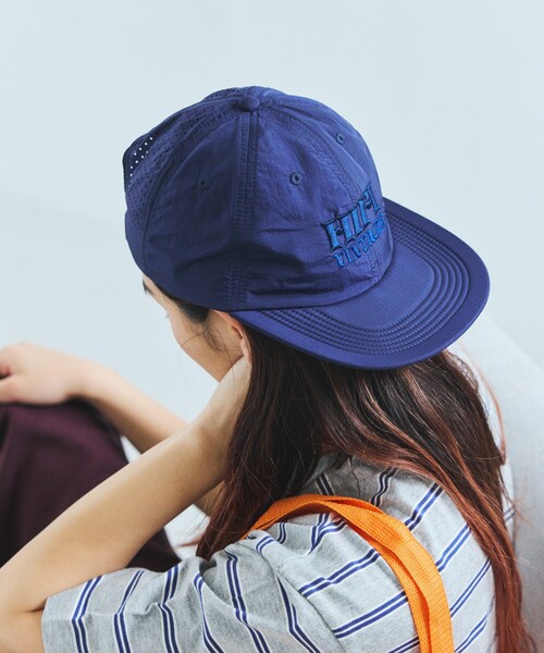 FREAK'S STORE（フリークスストア）の「刺しゅう TECH CAP テック キャップ（キャップ・メンズ・ブラック/ベージュ/ネイビー・ONE SIZE）」の11枚目の写真