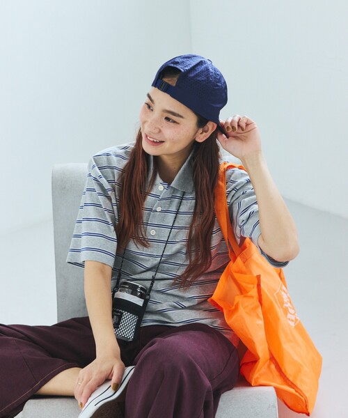 FREAK'S STORE（フリークスストア）の「刺しゅう TECH CAP テック キャップ（キャップ・メンズ・ブラック/ベージュ/ネイビー・ONE SIZE）」の12枚目の写真