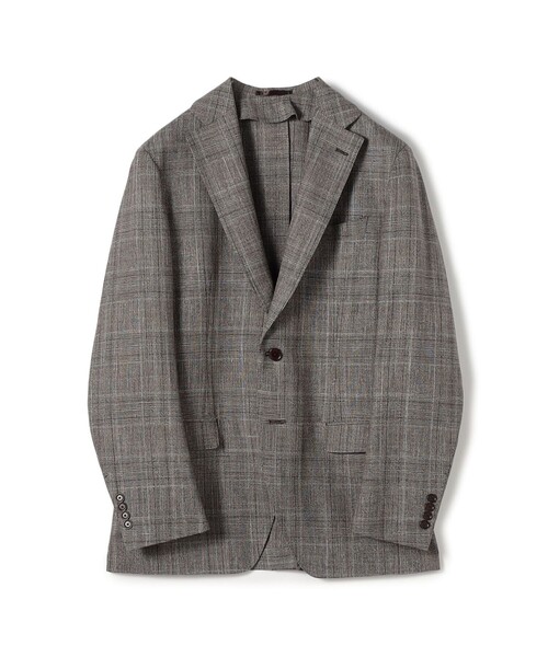 TOMORROWLAND (トゥモローランド)の「SUMMER TIME ウールシルクリネン シングルブレステッド 2Bジャケット LORO PIANA(テーラードジャケット・メンズ・グレー系その他/ネイビー・50/52/54/48/46/44/42)」の2枚目の写真