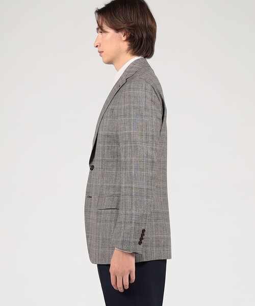 TOMORROWLAND (トゥモローランド)の「SUMMER TIME ウールシルクリネン シングルブレステッド 2Bジャケット LORO PIANA(テーラードジャケット・メンズ・グレー系その他/ネイビー・50/52/54/48/46/44/42)」の5枚目の写真