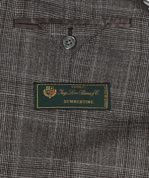 TOMORROWLAND (トゥモローランド)の「SUMMER TIME ウールシルクリネン シングルブレステッド 2Bジャケット LORO PIANA(テーラードジャケット・メンズ・グレー系その他/ネイビー・50/52/54/48/46/44/42)」の14枚目の写真