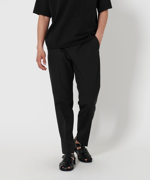 BEAUTY&YOUTH UNITED ARROWS(ビューティーアンドユースユナイテッドアローズ)の「ポリエステルツイル ノープリーツ スリムパンツ(チノパンツ・メンズ・グレー/ブラック/ネイビー・S/M/L/XL)」の2枚目の写真