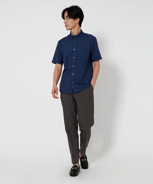 BEAUTY&YOUTH UNITED ARROWS(ビューティーアンドユースユナイテッドアローズ)の「ポリエステルツイル ノープリーツ スリムパンツ(チノパンツ・メンズ・グレー/ブラック/ネイビー・S/M/L/XL)」の15枚目の写真