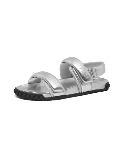 ASH（アッシュ）の「ASH/アッシュ【TABOO】プランプベルトサンダル フラット スポサン 2.5cmヒール（サンダル・レディース・ブラック/シルバー・35/36/37/38/39/40）」の10枚目の写真