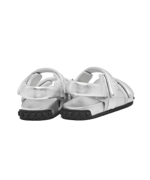 ASH（アッシュ）の「ASH/アッシュ【TABOO】プランプベルトサンダル フラット スポサン 2.5cmヒール（サンダル・レディース・ブラック/シルバー・35/36/37/38/39/40）」の13枚目の写真