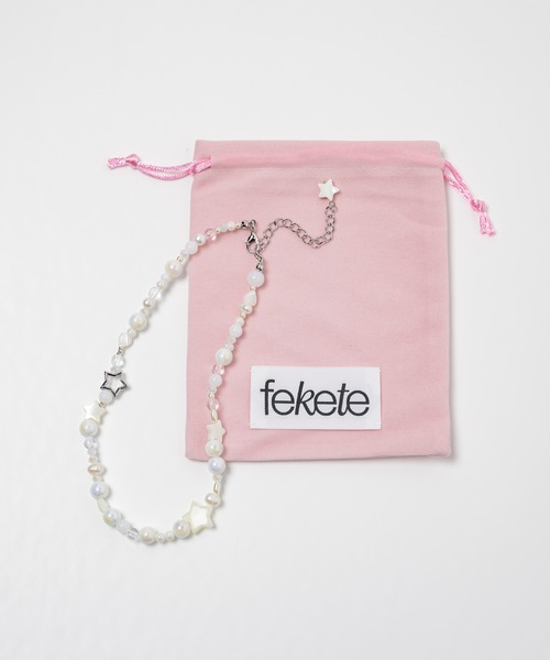 FEKETE（フェケテ）の「star pearl necklace / スタービーズネックレス（ネックレス・レディース・シルバー・FREE）」の12枚目の写真
