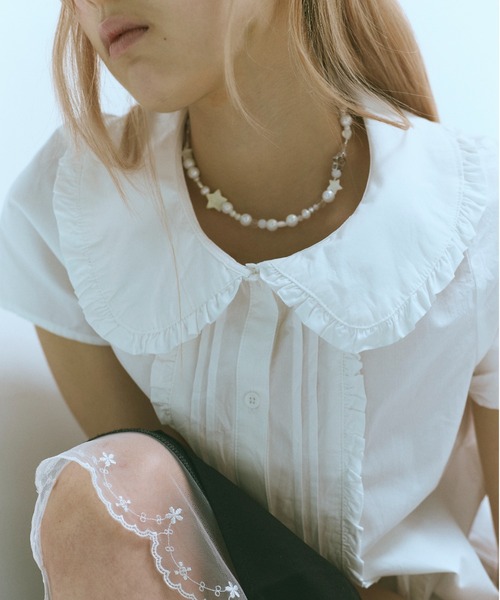 FEKETE（フェケテ）の「star pearl necklace / スタービーズネックレス（ネックレス・レディース・シルバー・FREE）」の16枚目の写真