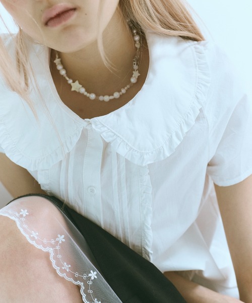 FEKETE（フェケテ）の「star pearl necklace / スタービーズネックレス（ネックレス・レディース・シルバー・FREE）」の19枚目の写真