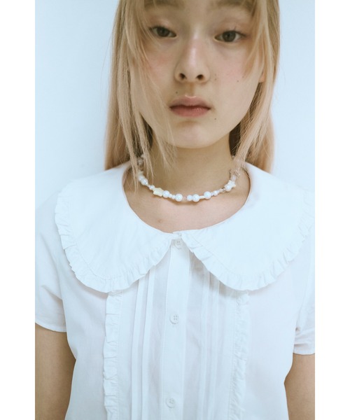 FEKETE（フェケテ）の「star pearl necklace / スタービーズネックレス（ネックレス・レディース・シルバー・FREE）」の3枚目の写真