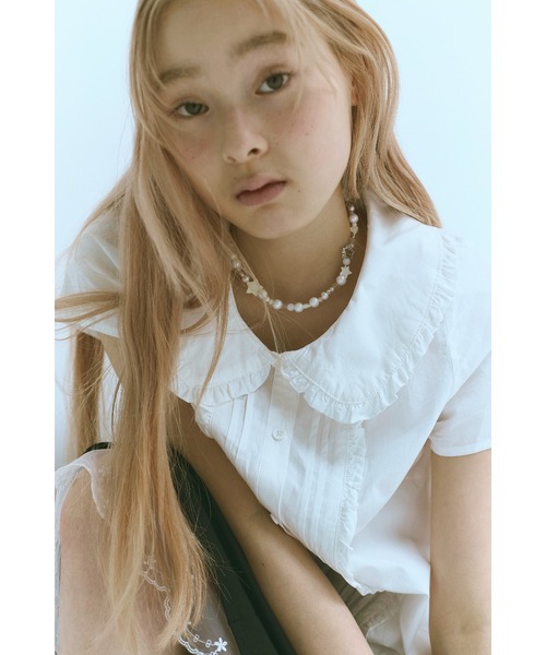 FEKETE（フェケテ）の「star pearl necklace / スタービーズネックレス（ネックレス・レディース・シルバー・FREE）」の4枚目の写真