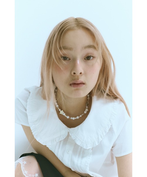 FEKETE（フェケテ）の「star pearl necklace / スタービーズネックレス（ネックレス・レディース・シルバー・FREE）」の7枚目の写真