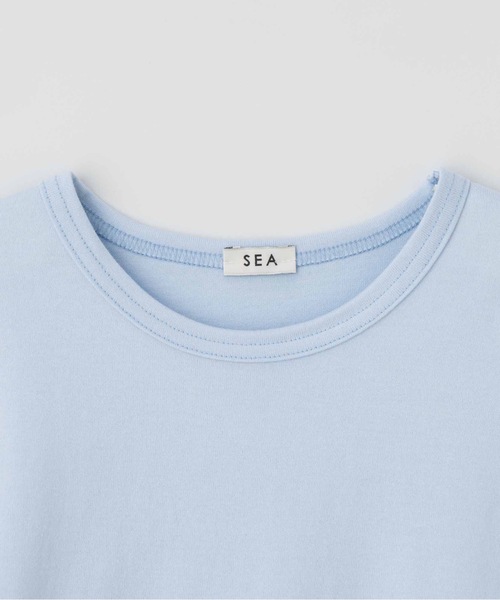 SEA（シー）の「リボントップ（Tシャツ/カットソー・レディース・ピンク/ホワイト/ブルー/ブラック・ONE SIZE）」の17枚目の写真