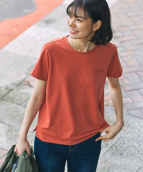 AIGLE(エーグル)の「UVカット 吸水速乾 プライムフレックス ワンポイントロゴ 半袖Tシャツ RP(Tシャツ/カットソー・レディース・ホワイト/イエロー/レッド系その他/ダークブルー・S/M/L/XS)」の4枚目の写真
