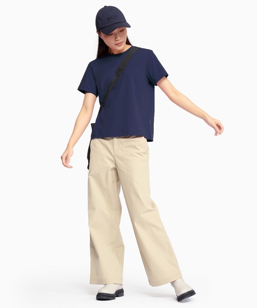 AIGLE(エーグル)の「UVカット 吸水速乾 プライムフレックス ワンポイントロゴ 半袖Tシャツ RP(Tシャツ/カットソー・レディース・ホワイト/イエロー/レッド系その他/ダークブルー・S/M/L/XS)」の13枚目の写真