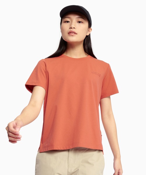 AIGLE(エーグル)の「UVカット 吸水速乾 プライムフレックス ワンポイントロゴ 半袖Tシャツ RP(Tシャツ/カットソー・レディース・ホワイト/イエロー/レッド系その他/ダークブルー・S/M/L/XS)」の15枚目の写真