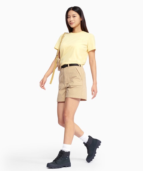 AIGLE(エーグル)の「UVカット 吸水速乾 プライムフレックス ワンポイントロゴ 半袖Tシャツ RP(Tシャツ/カットソー・レディース・ホワイト/イエロー/レッド系その他/ダークブルー・S/M/L/XS)」の18枚目の写真