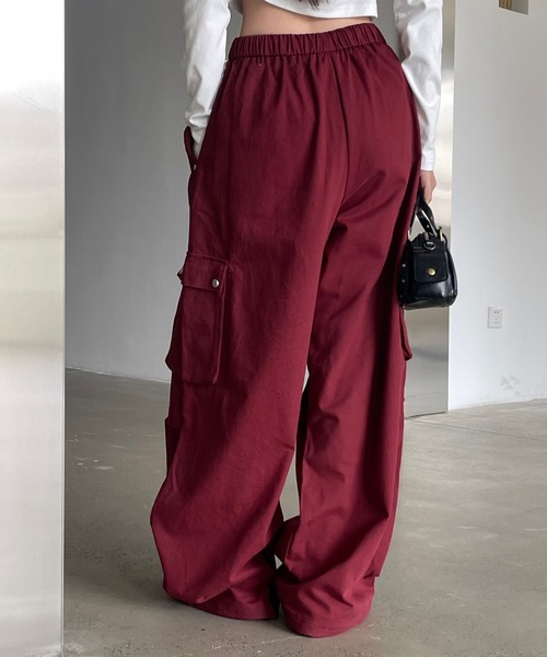 セール】Chiina/ワイド パラシュート カーゴパンツ（カーゴパンツ