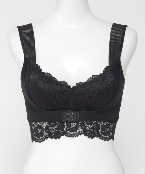 Honeys(ハニーズ)の「【ハニさら・接触冷感】涼しいナイトブラ/レース(ナイトブラ・レディース・ピンク/ブラック・3L/L/LL/M/S/SS)」の16枚目の写真