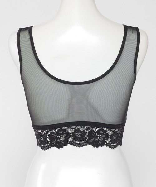 Honeys(ハニーズ)の「【ハニさら・接触冷感】涼しいナイトブラ/レース(ナイトブラ・レディース・ピンク/ブラック・3L/L/LL/M/S/SS)」の18枚目の写真