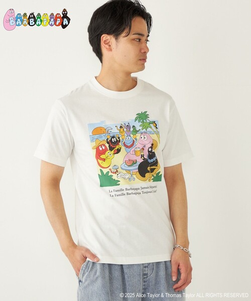 SHIPS Colors:バーバパパ プリント Tシャツ◇（Tシャツ