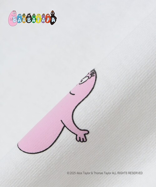 SHIPS Colors（シップス カラーズ）の「SHIPS Colors:バーバパパ プリント Tシャツ◇（Tシャツ/カットソー・メンズ・ライトホワイト/ホワイト/ホワイト系その他/ブラック・MEDIUM/X-LARGE/LARGE/SMALL）」の6枚目の写真