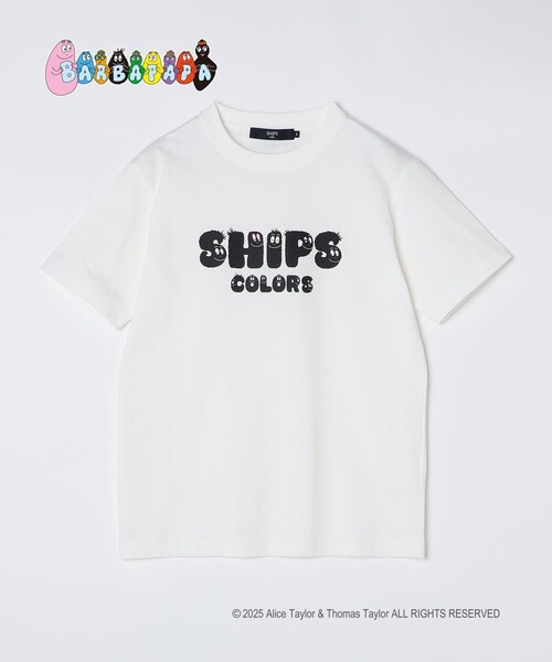 SHIPS Colors（シップス カラーズ）の「SHIPS Colors:バーバパパ プリント Tシャツ◇（Tシャツ/カットソー・メンズ・ライトホワイト/ホワイト/ホワイト系その他/ブラック・MEDIUM/X-LARGE/LARGE/SMALL）」の11枚目の写真
