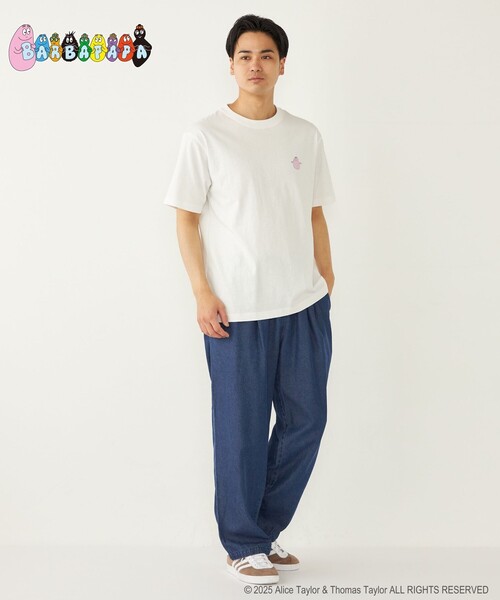 SHIPS Colors（シップス カラーズ）の「SHIPS Colors:バーバパパ プリント Tシャツ◇（Tシャツ/カットソー・メンズ・ライトホワイト/ホワイト/ホワイト系その他/ブラック・MEDIUM/X-LARGE/LARGE/SMALL）」の18枚目の写真