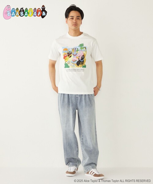 SHIPS Colors:バーバパパ プリント Tシャツ◇（Tシャツ