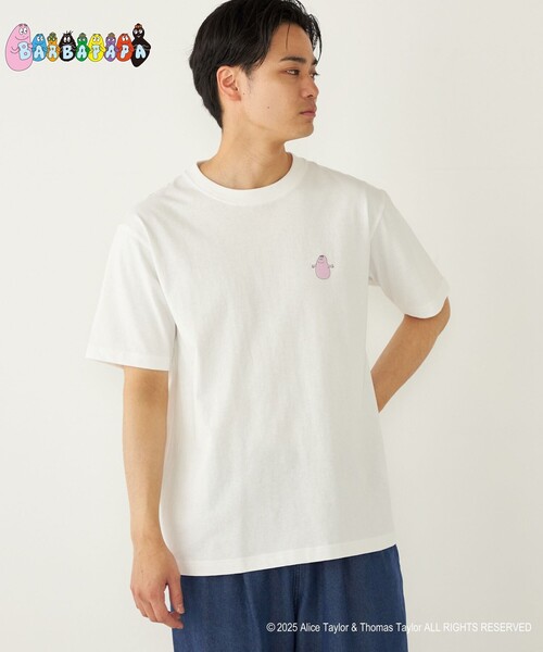 SHIPS Colors（シップス カラーズ）の「SHIPS Colors:バーバパパ プリント Tシャツ◇（Tシャツ/カットソー・メンズ・ライトホワイト/ホワイト/ホワイト系その他/ブラック・MEDIUM/X-LARGE/LARGE/SMALL）」の22枚目の写真