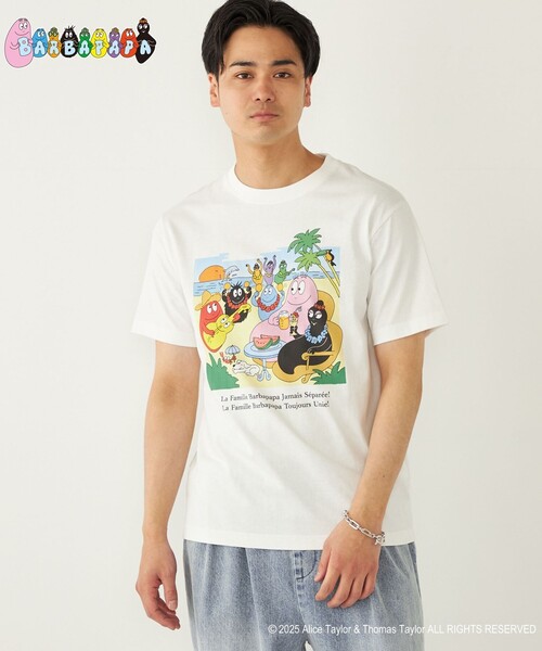 SHIPS Colors:バーバパパ プリント Tシャツ◇（Tシャツ