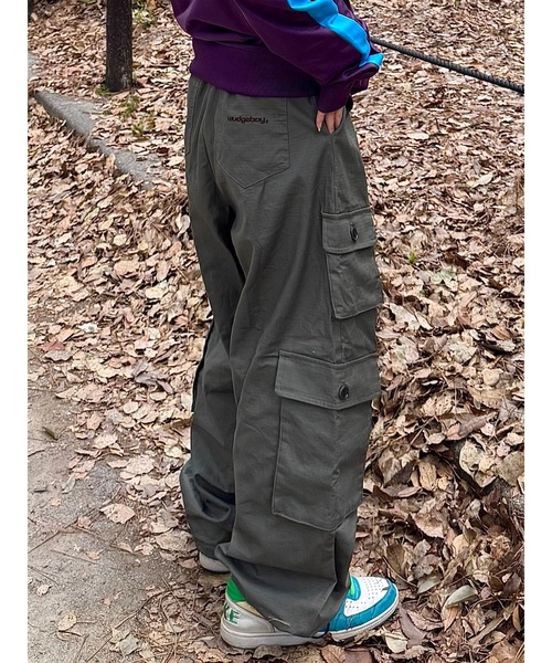 WudgeBoy（ワッジボーイ）の「cargo pants（カーゴパンツ・メンズ・グレー/カーキ/ブラック/ブラウン系・MEDIUM/LARGE）」の8枚目の写真