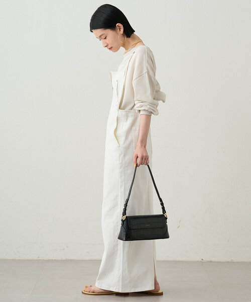 美品♡Loungedress 和紙ニット ゆったり オーバーサイズ フリーサイズ セール】和紙クルーニット（ニット/セーター）｜LOUNGEDRESS