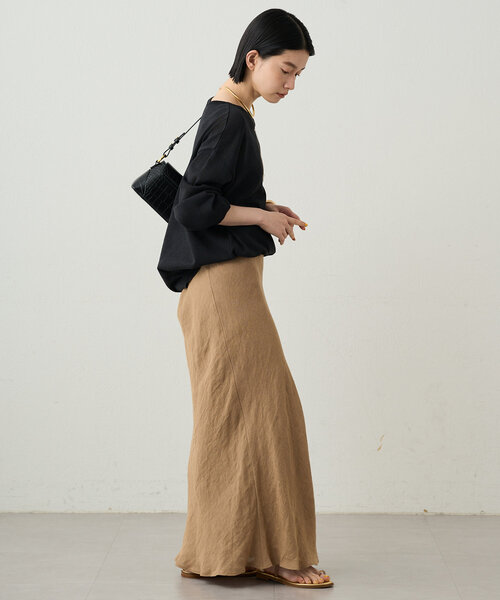 新品★ LOUNGEDRESS(ラウンジドレス) ウールクルーネックニット ウールカシミヤクルーニット | LOUNGEDRESS(ラウンジドレス