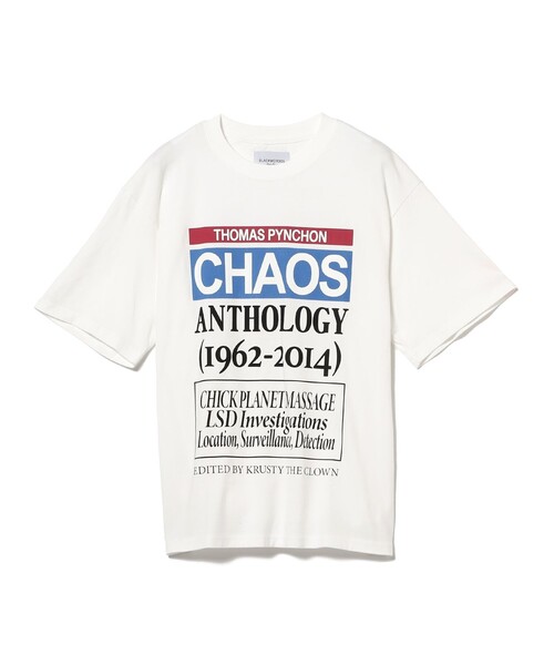 Black Weirdos（ブラックウィドウ）の「BLACK WEIRDOS / Chaos Tee（Tシャツ/カットソー・メンズ・ホワイト・M/L/XL）」の2枚目の写真