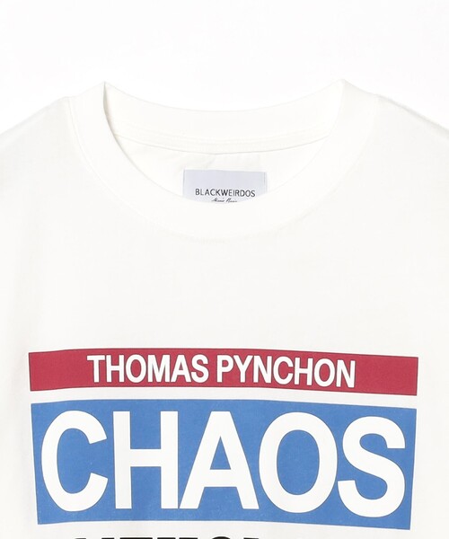 Black Weirdos（ブラックウィドウ）の「BLACK WEIRDOS / Chaos Tee（Tシャツ/カットソー・メンズ・ホワイト・M/L/XL）」の3枚目の写真