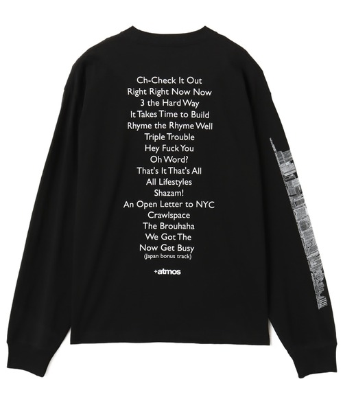 Beastie Boys × atmos LS T-shirt / ビースティ ボーイズ