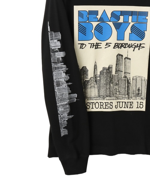 atmos（アトモス）の「Beastie Boys × atmos LS T-shirt / ビースティ ボーイズ アトモス エルエス ティーシャツ 【SP】（Tシャツ/カットソー・メンズ・ブラック/ホワイト・M/L/XL）」の9枚目の写真