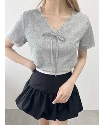 【PHILLY】クロスリボンTシャツ