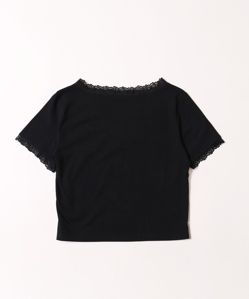 PHILLY（フィリー）の「【PHILLY】クロスリボンTシャツ（Tシャツ/カットソー・レディース・ホワイト/グレー/ブラック・FREE）」の21枚目の写真